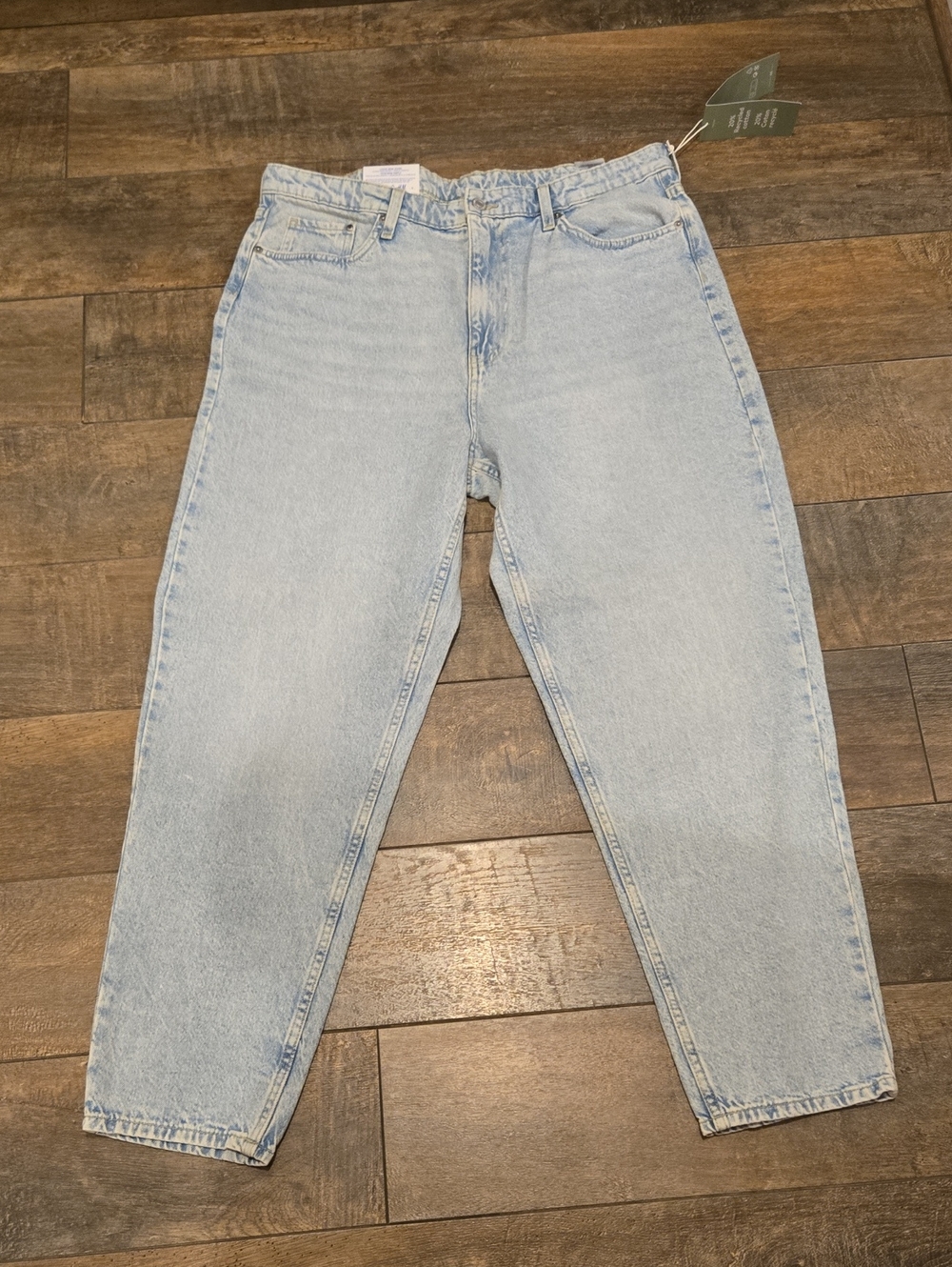 H&M Light Blue Boyfriend Jeans